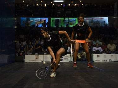 Dipika Pallikal and Joshna Chinappa (Photo | AFP)