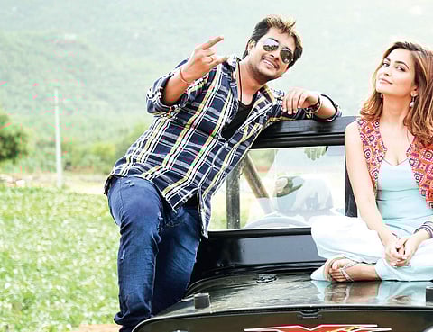 A still frm Kannada film Dhalapathy