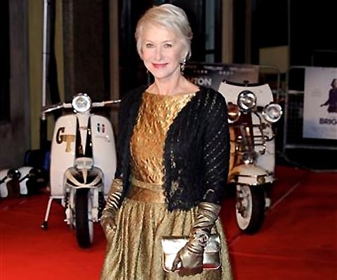 British actor Helen Mirren. (AP)