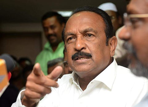 MDMK leader Vaiko (Photo | ENS)