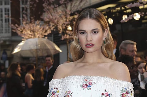 Actress Lily James | AP
