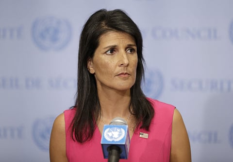 UN Ambassador Nikki Haley (File Photo| AP)