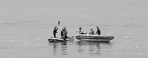 Indian Coast Guard officials| PTI