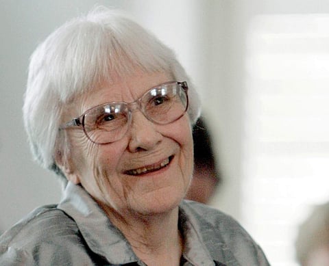 In this Aug. 20, 2007, file photo, author Harper Lee smiles during a ceremony honoring the four new members of the Alabama Academy of Honor at the Capitol in Montgomery, Ala. | Associated Press
