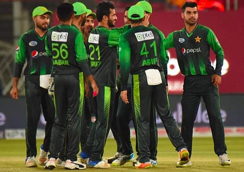 Pakistan won the first T20 match against West Indies by 143 runs. (Photo | ICC @Twitter)