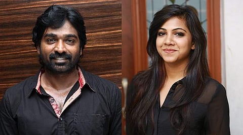 Vijay Sethupathi and Madonna Sebastian.
