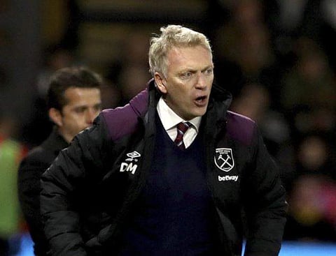 West Ham manager David Moyes (File photo | AP)