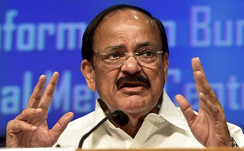 Notice for CJI Dipak Misra's impeachment on Rajya Sabha Chairman Venkaiah Naidu's desk