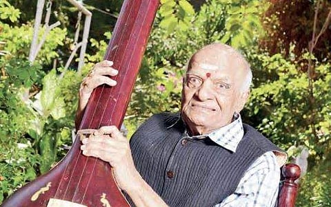 Noted musicologist and composer Balantrapu Rajanikantha Rao passed away  here on Sunday.