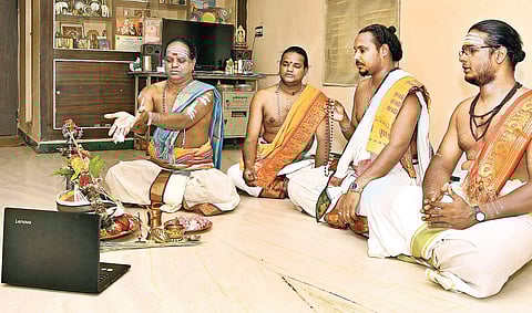 You can choose the pujaris based on your native tongue | Martin Louis