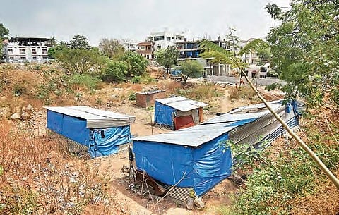 The land meant for park has been encroached, in Secunderabad Cantonment Board area, in Hyderabad  | vinay madapu