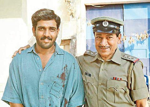 Ravi Varma with Dr Rajkumar