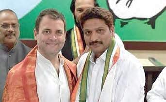 Gaddar’s son, Nagam and Aadi embrace Congress