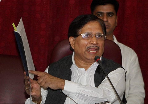 Former Goa Congress President Shantaram Naik (File | PTI)