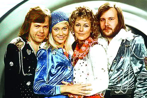 Swedish popular band ABBA