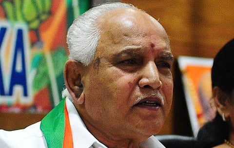Karnataka BJP Chief BS Yeddyurappa (File | EPS)