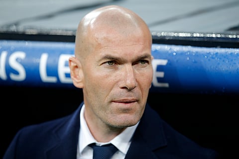 Real Madrid head coach Zinedine Zidane (File|AP)
