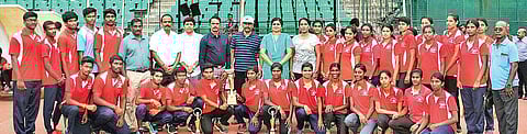 St Joseph’s Sports Academy, winners of the overall title at the first TN state youth athletic championship.