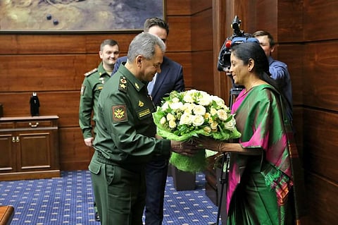 Sitharaman meets Russian counterpart; discusses ways to strengthen defence cooperation 