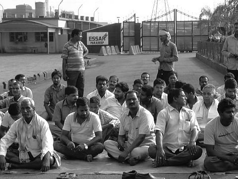 Villagers cry neglect by district administrator, Essar Steel