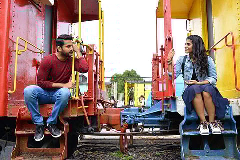 Nithiin and Megha Akash in Chal Mohana Ranga.
