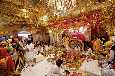 A Gurdwara inside image used for representative purpose. (Photo: PTI)