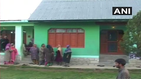 Terrorists fired gunshots and abducted a man & his son in Hajin, in the early morning hours. (Twitter Photo: ANI)