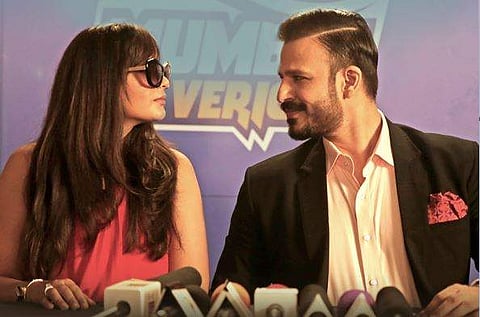 Vivek Oberoi, Richa Chadha in a still from Inside Edge's upcoming season.