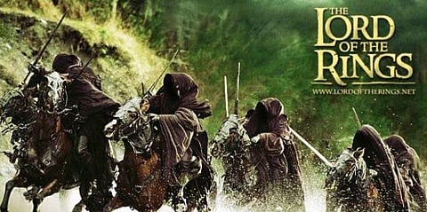 Poster of Lord of The Rings. (Photo: Twitter)