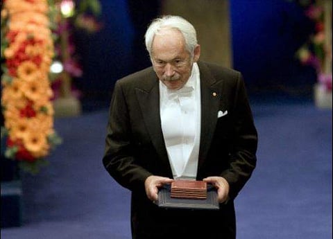 2007 Nobel Prize Winner in physics Peter Gruenberg of Germany (File | AFP)