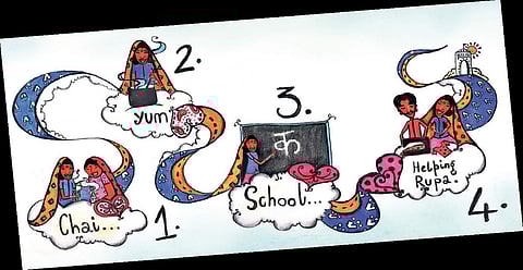 Made in Europe stitched in india