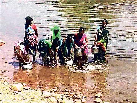 Piped water still a dream for villages