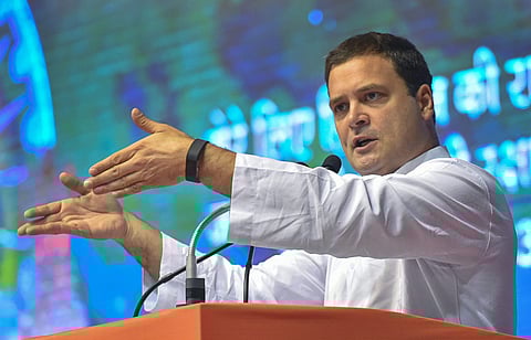 Congress President Rahul Gandhi  (File Photo| PTI)