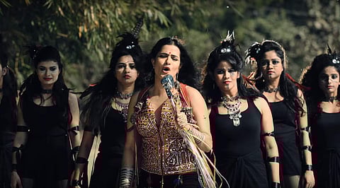 Sona Mohapatra in her latest video 'Tori Surat' (YouTube)