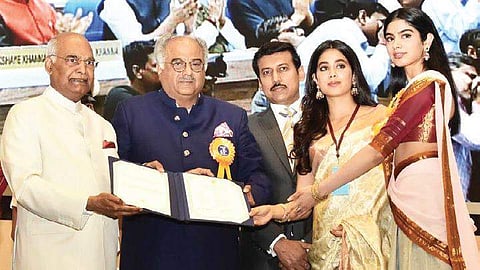 President Ram Nath Kovind at the National Film Awards function