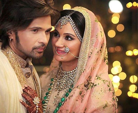 Singer-composer Himesh Reshammiya tied the knot with long time girlfriend and actor Sonia Kapoor. | Instagram @realhimesh