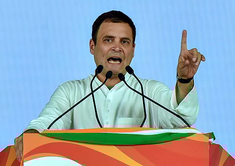 Congress president Rahul Gandhi (File | PTI)