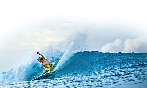 Rammohan Paranjpe, a surf photographer based in  Bengaluru