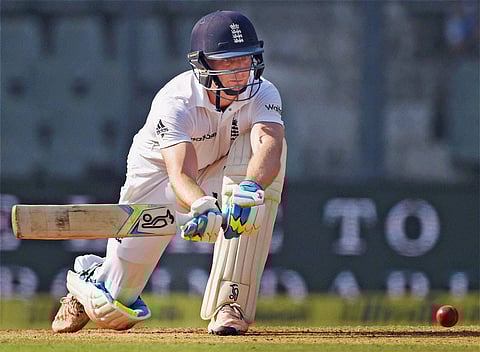 England batsman Jos Buttler plays a shot.  | File PTI