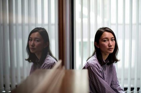 In this picture taken on January 30, 2018 Japanese journalist Shiori Ito, who accused a television newsman of raping her in 2015, poses for a picture in Tokyo. | AFP