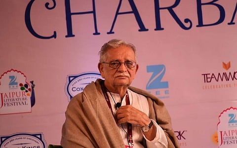 Veteran lyricist Gulzar. (Photo: Twitter)