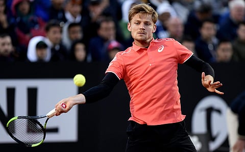 ATP world number 10 David Goffin | AP