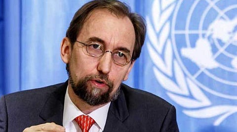 UN rights chief Zeid Ra'ad Al Hussein | AFP