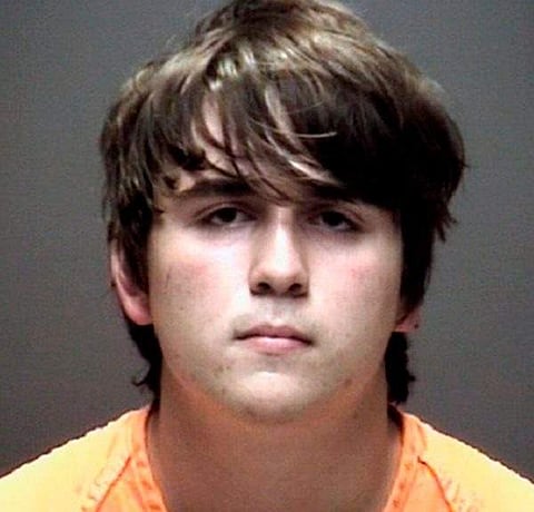 This photo provided by the Galveston County Sheriff's Office shows Dimitrios Pagourtzis, who law enforcement officials took into custody Friday, May 18, 2018, and identified as the suspect in the deadly school shooting in Santa Fe, Texas, near Houston. (P