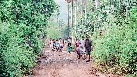 Like other villages in Kondamodalu panchayat, K Gonduru has no proper road link | Express