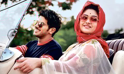 A still from Mahanati/Nadigaiyar Thilagam.