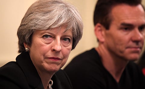 Britain's Prime Minister Theresa May (Photo | Reuters)