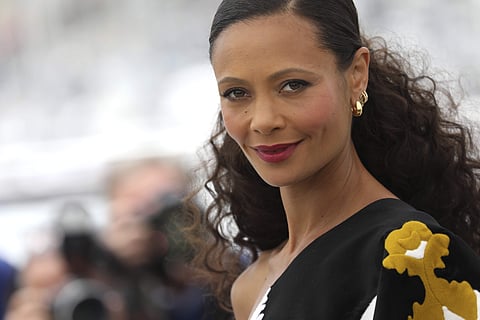 Actress Thandie Newton poses for photographers during a photo call for the film 'Solo: A Star Wars Story' at the 71st international film festival, Cannes, southern France, Tuesday, May 15, 2018. | AP