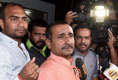 BJP MLA from Unnao Kuldip Singh Sengar (File | PTI)