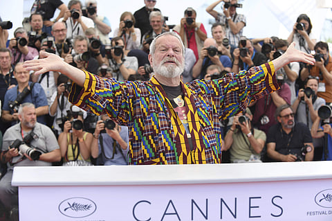 Terry Gilliam, the eccentric fillmmaker who made films like 'Brazil' and 'Time Bandits' would have never thought making a film on Cervantes' novel 'Don Quixote' will be a treat for irony. (AP)